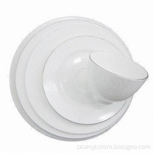 Bone China Dinnerware, Various Shapes and Designs are Available